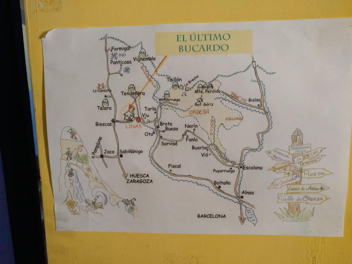 Albergue El Ultimo Bucardo Linas de Broto Екстер'єр фото